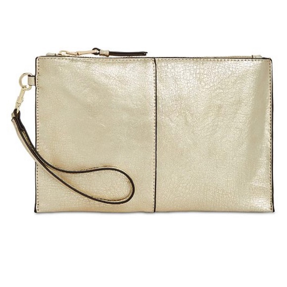 INC International Concepts Handbags - Gold clutch purse